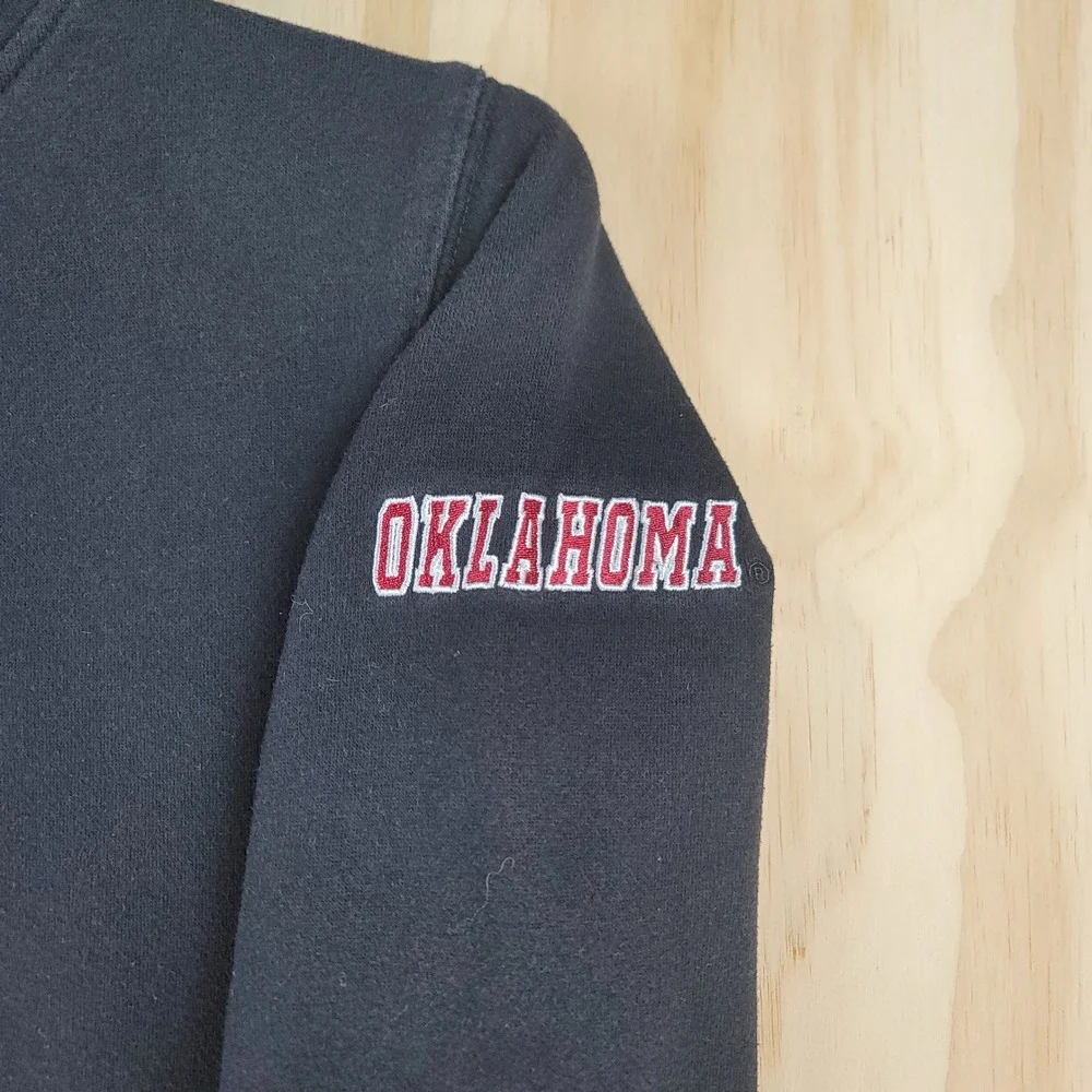 Oklahoma Sooners Colosseum Hoodie Youth XL Black Embroidered Pullover